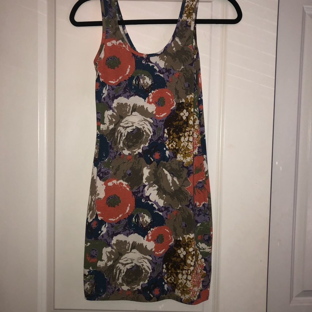 Floral bodycon